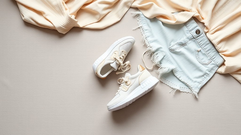 sneakery zwiększają styl tunik