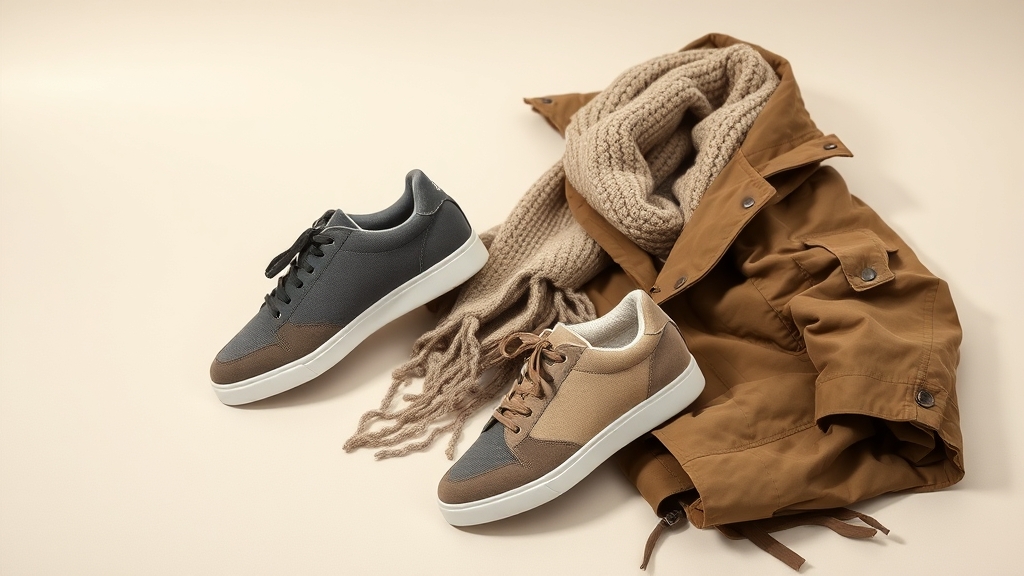 stylizacja sneakersów z parka