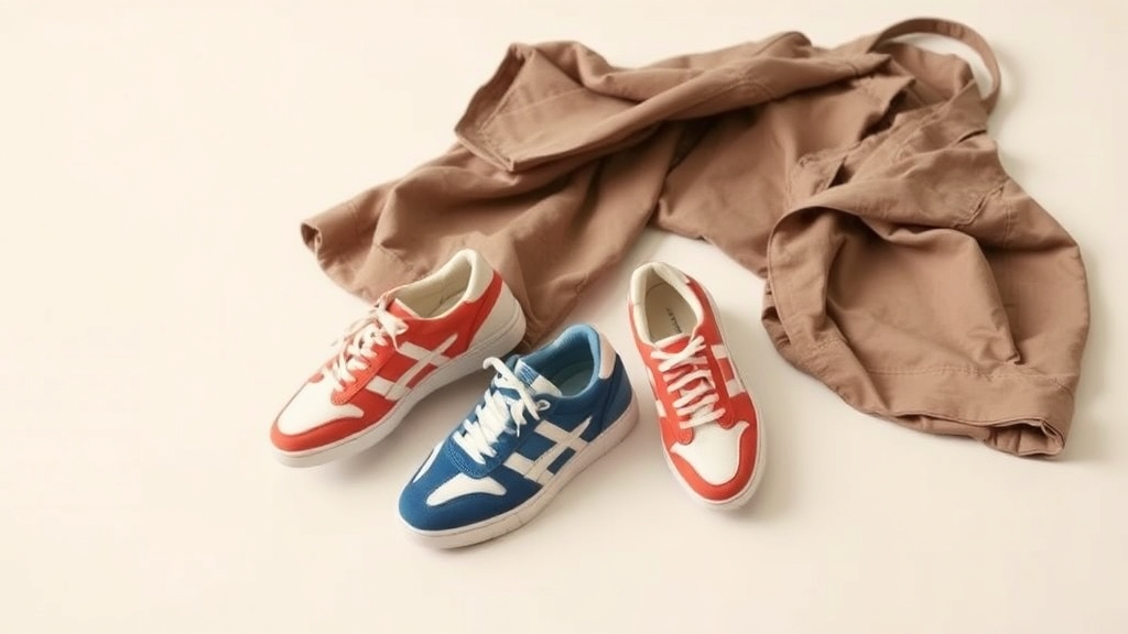 sneakersy z spodniami palazzo