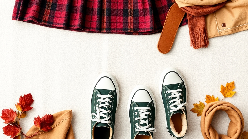 sneakers z spódnicami stylowo