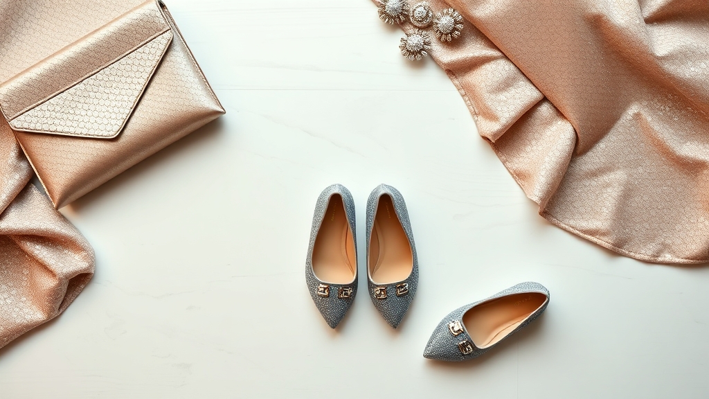 styling błyszczących baletek