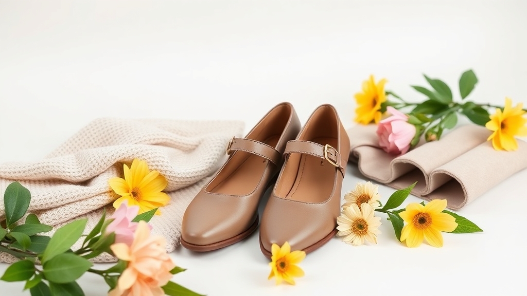 wiosenny płaszcz kolor butów