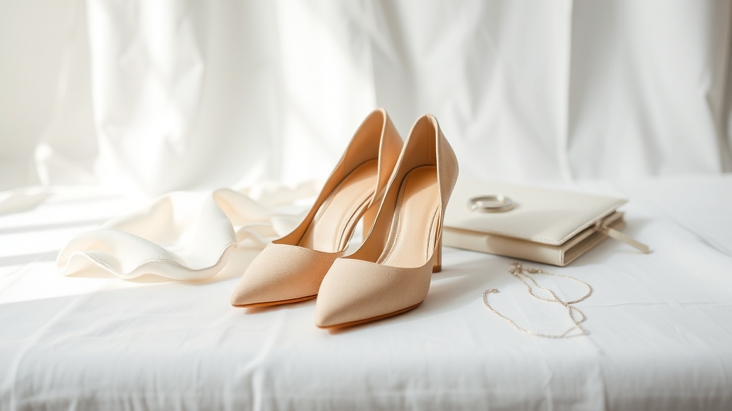 stylizacja obcasów z sukienką