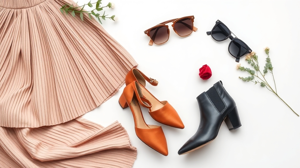 stylowe akcesoria do plisowanych spódnic