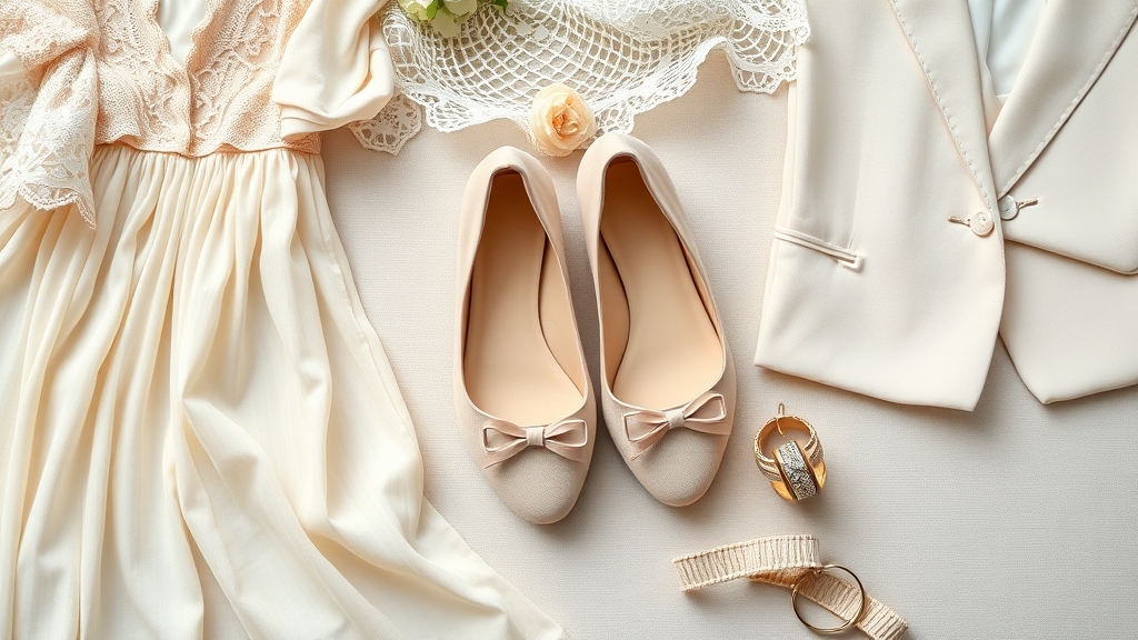 stylowe i wygodne płaskie buty ślubne