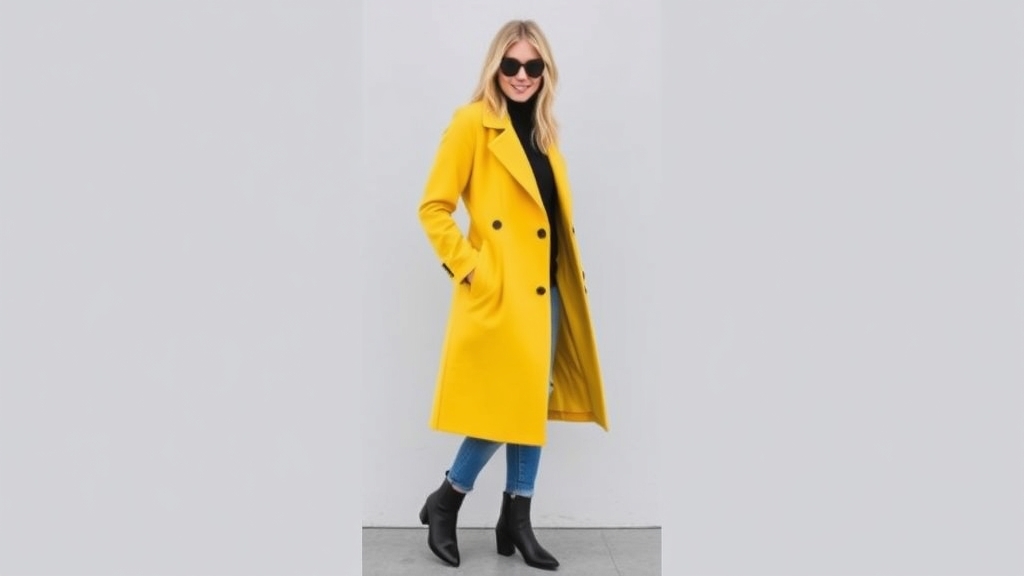 stylowe botki do kostki uzupełniają płaszcz