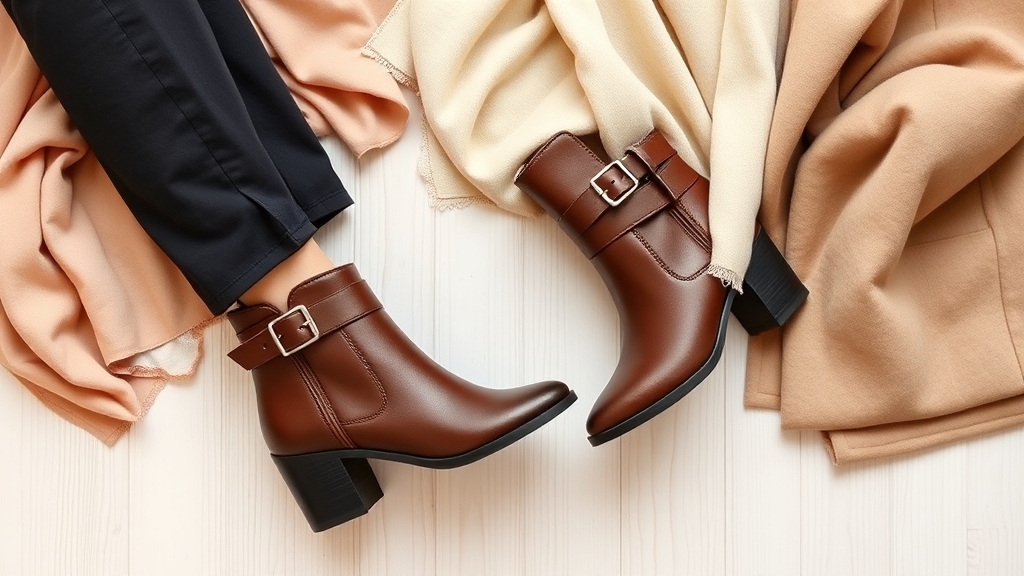 stylowe botki za kostkę łączenie