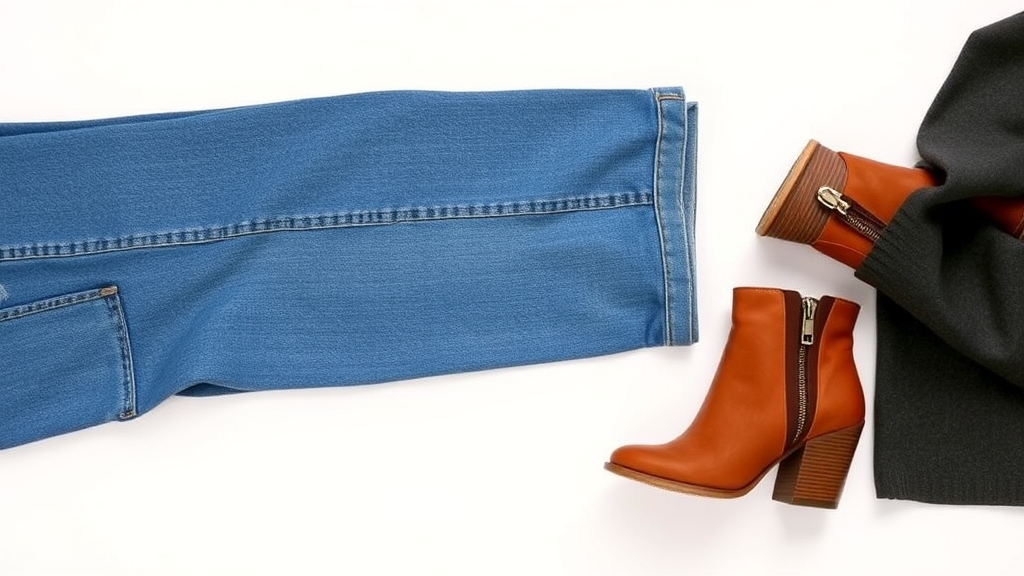 stylowe botki podnoszą dżinsy