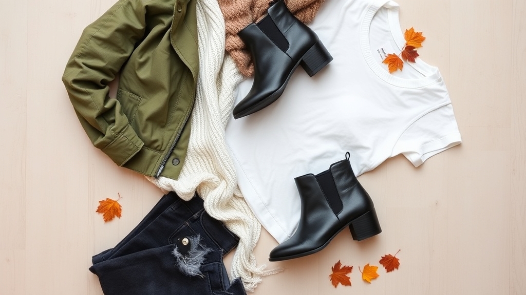 stylowe buty z parką