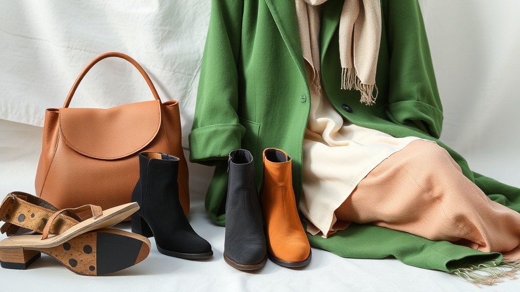 stylowe botki z płaszczem