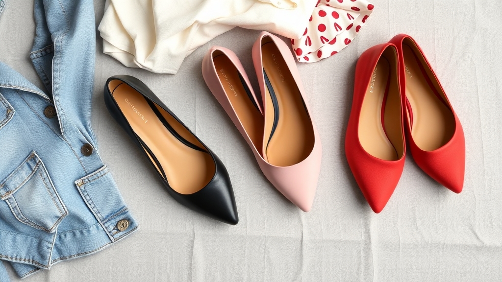 stylowe wygodne baletki