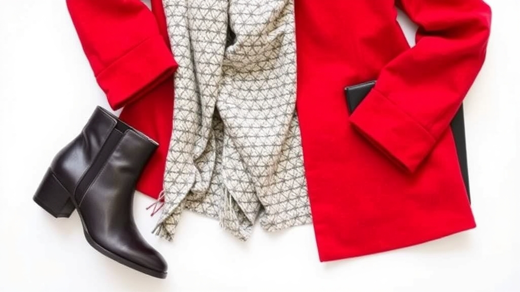 stylowy kontrast z butami