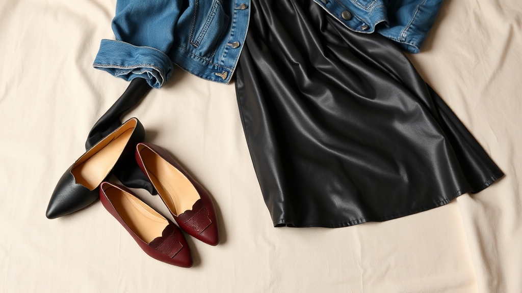 stylowe kombinacje płaskich butów