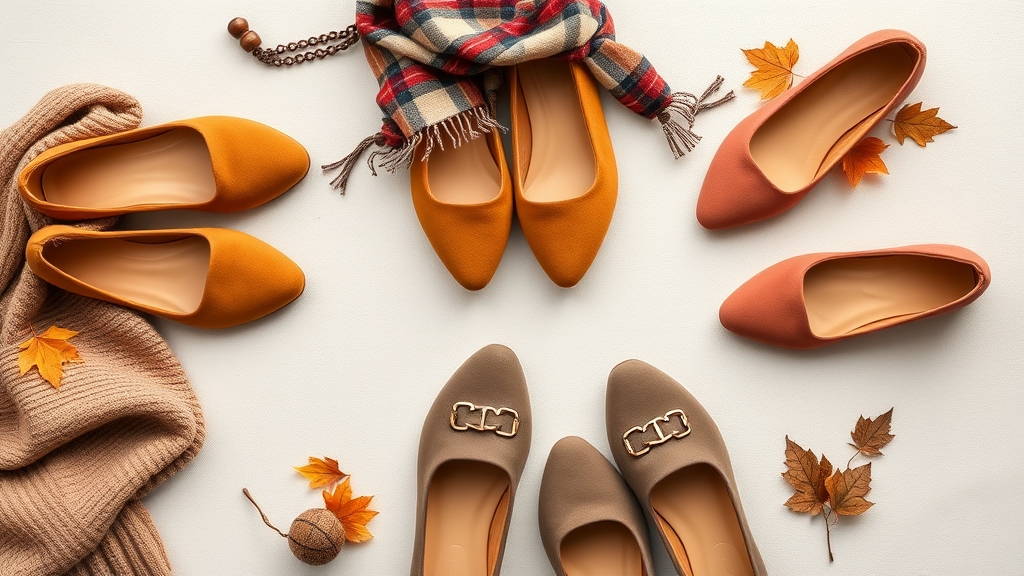 stylowe płaskie buty jesienne