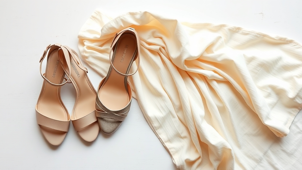 stylowe obuwie do kremowej sukienki