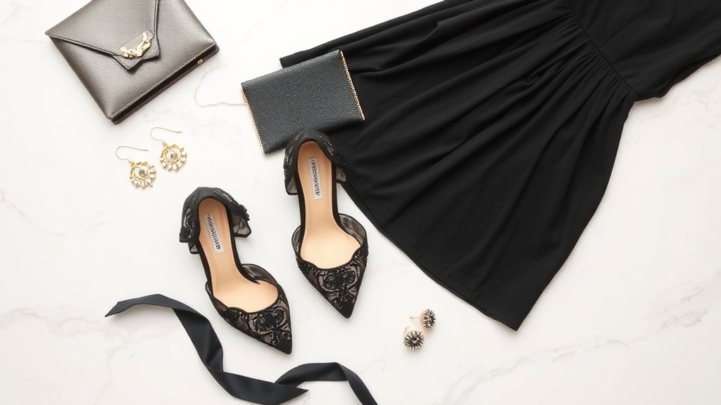 stylowe obcasy do czarnej sukienki