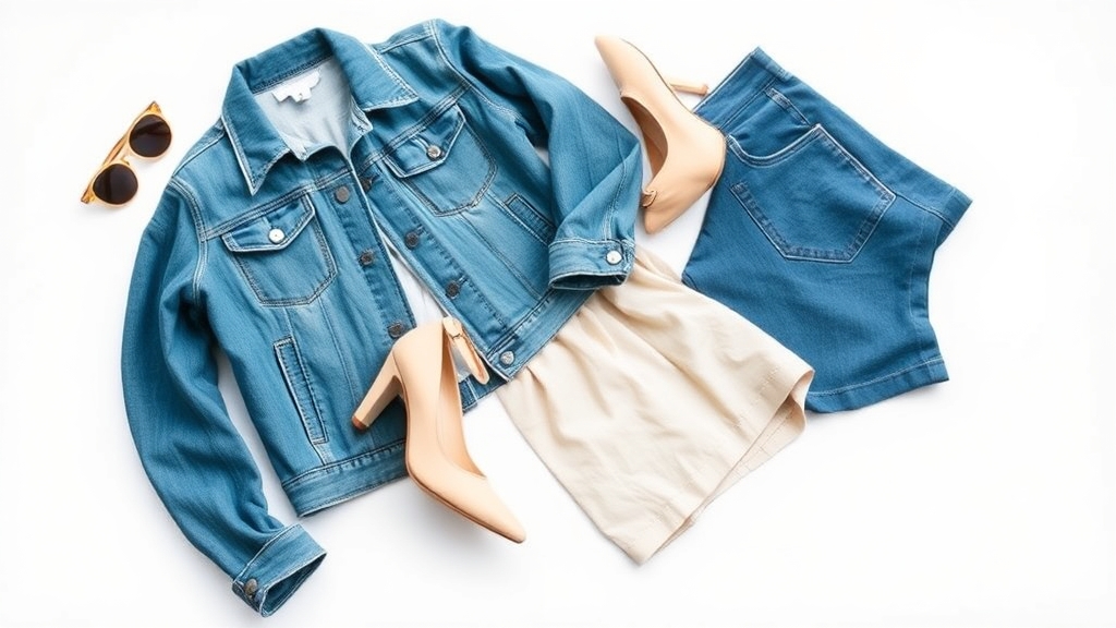 stylowe obcasy z dżinsami