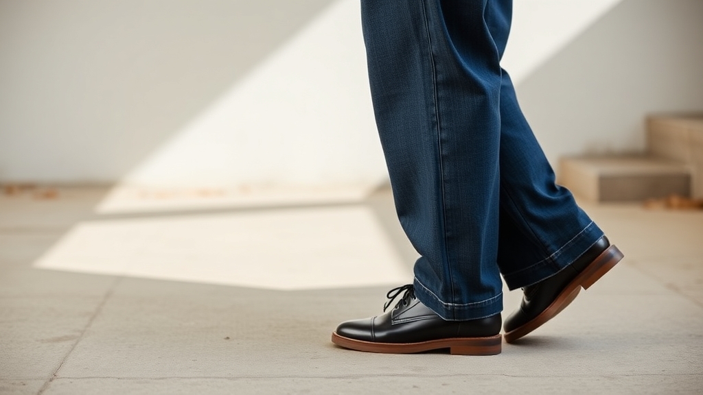 stylowe szpilki z luźnymi spodniami