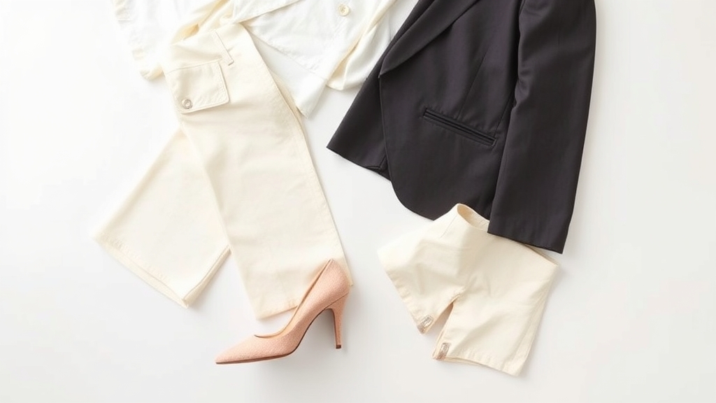 stylowe obcasy z spodniami