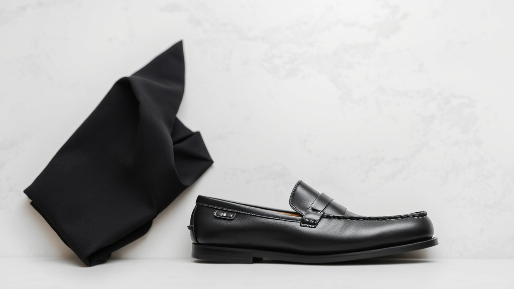 stylowe loafersy z garniturami