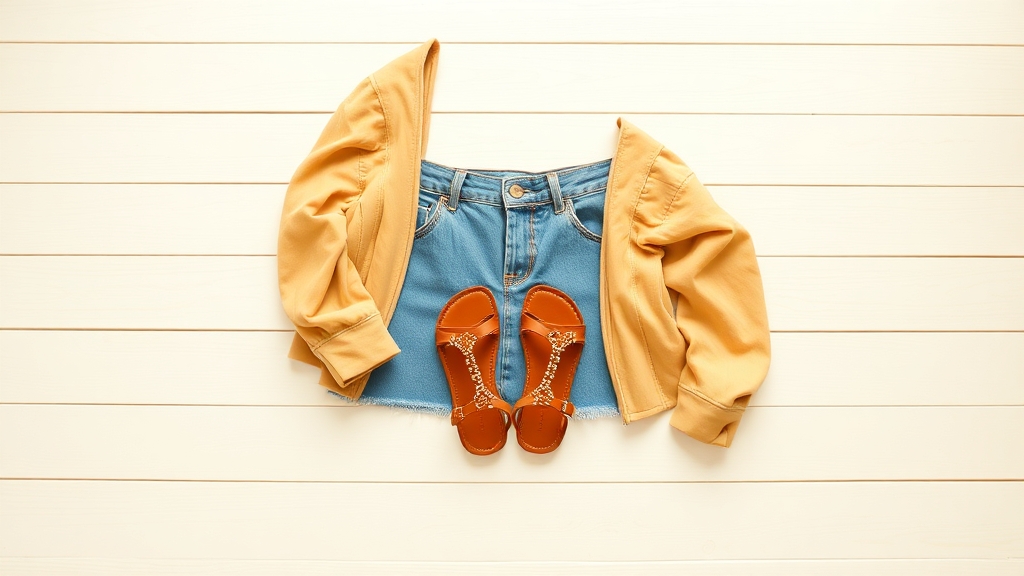 Stylowe sandały uzupełniają mini spódnice