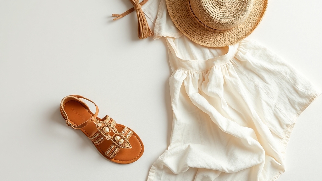 stylowe sandały do lnianych sukienek