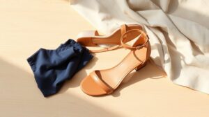 Jakie buty nosić z granatowymi spodniami damskimi? Sprawdź stylowe inspiracje!