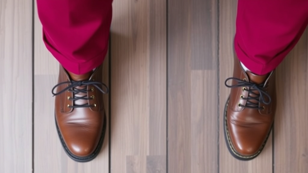 stylowe opcje butów do burgundowych spodni