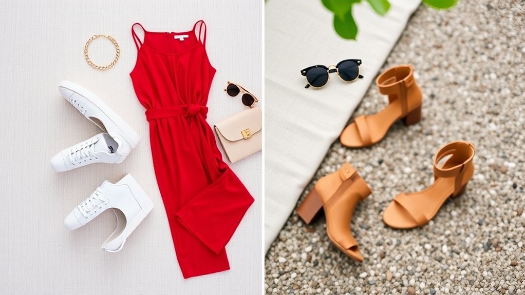 Jakie buty nosić z czerwoną kombinezonem? Sprawdź stylowe propozycje!