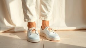 Jakie buty nosić z damskimi spodniami lnianymi? Najmodniejsze modele!