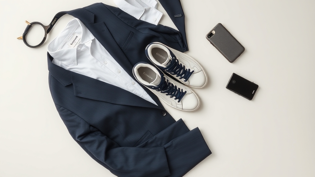 stylowe sneakersy do garniturów