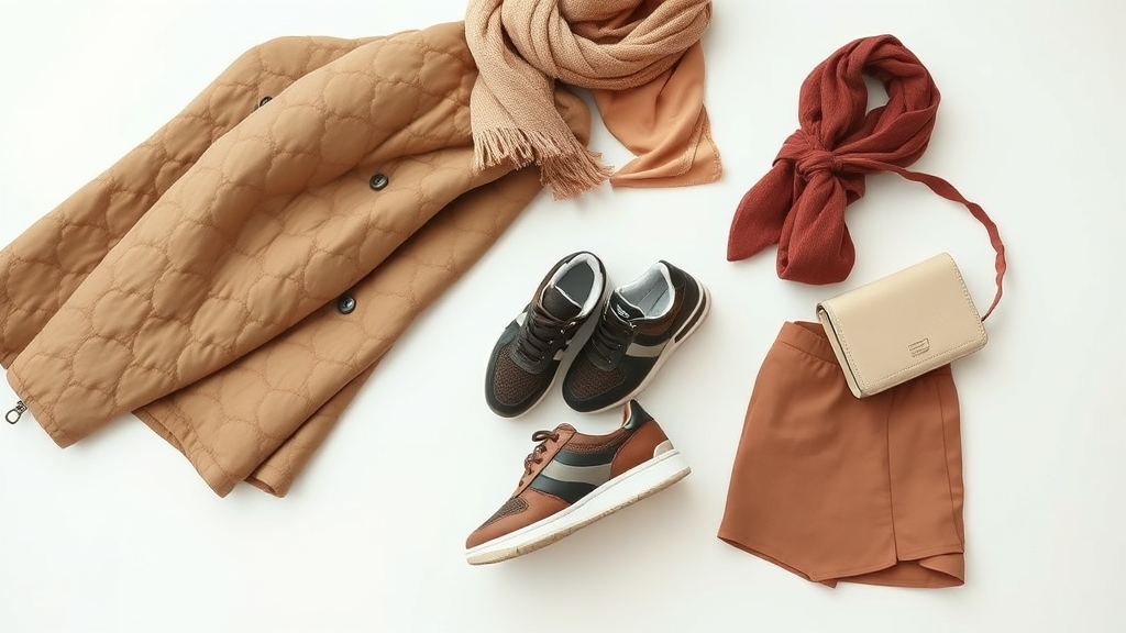 stylowe sneakersy z płaszczem