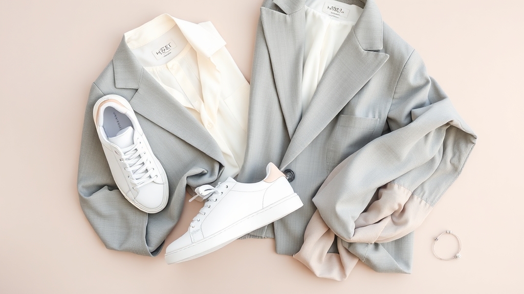 stylowe sneakersy z garniturami