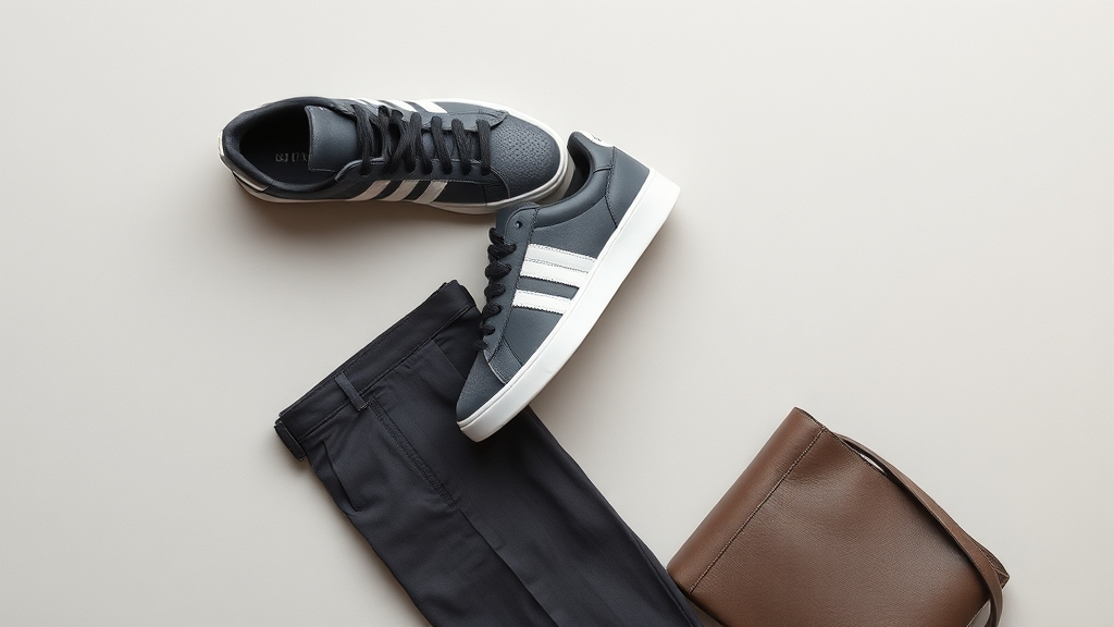 stylowe sneakersy z spodniami