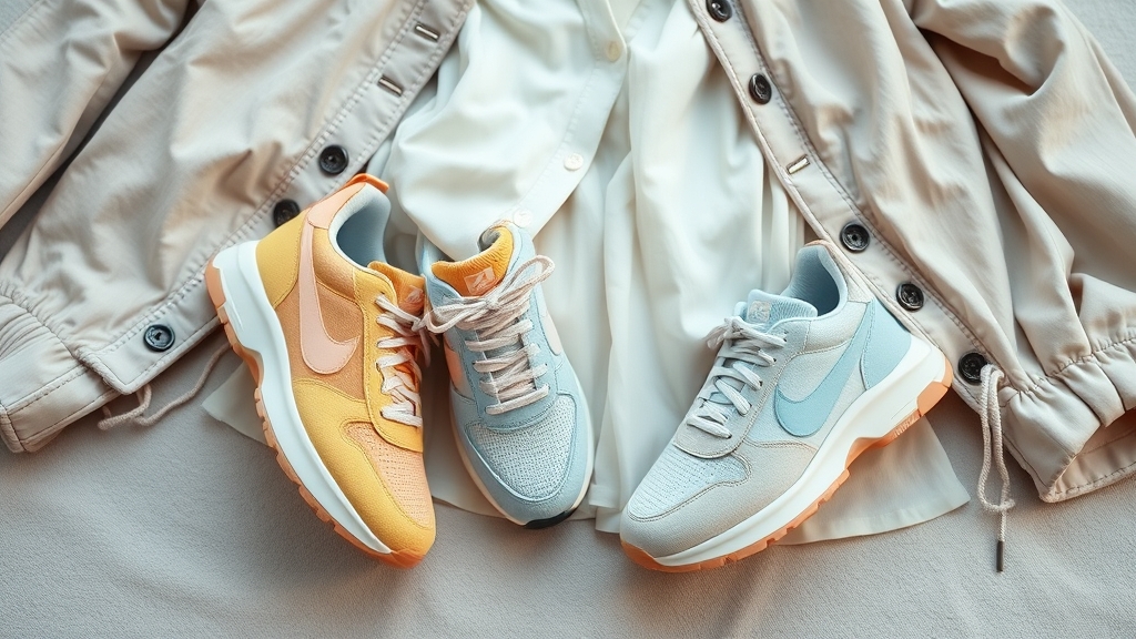 stylowy wiosenny zestaw z trampkami