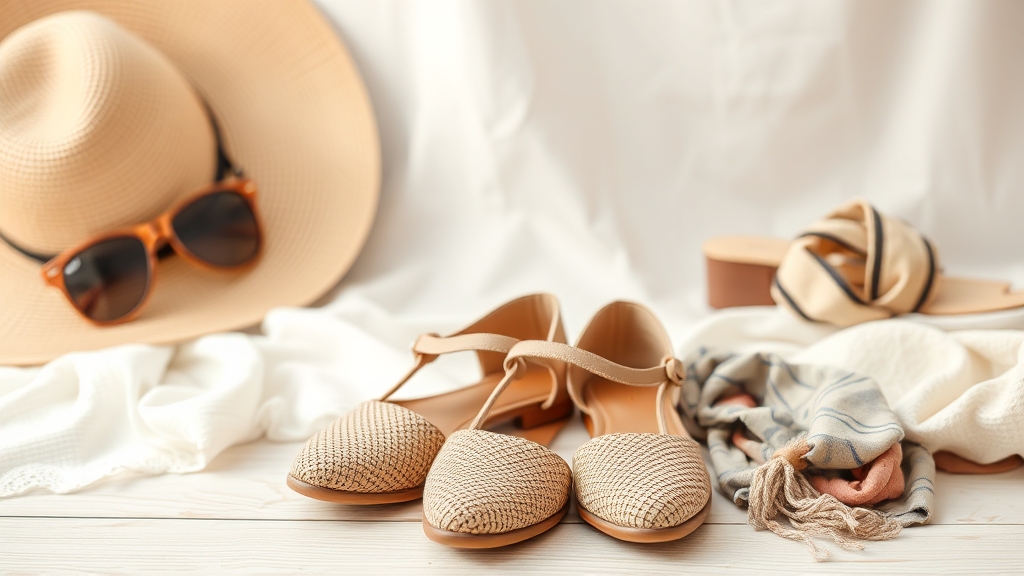 stylowy letni kombinezon obuwie