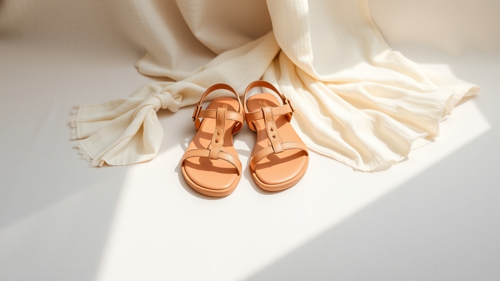 stylowe sandały na lato komfort