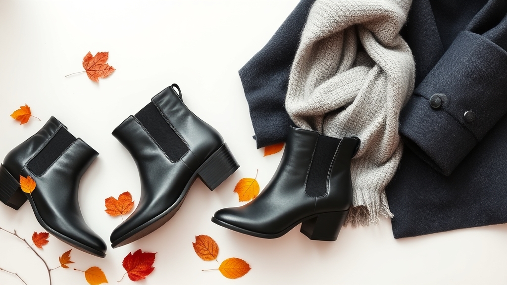 stylowa zimowa kurtka obuwie