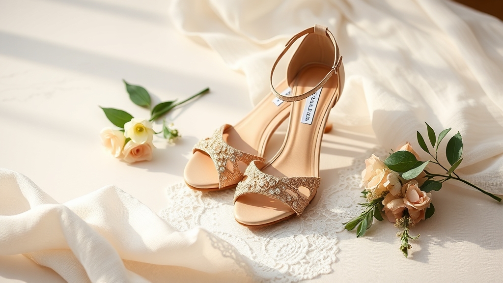 stylowe ozdobione buty weselne