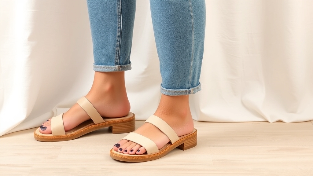 stylowe sandały dla kręgów n/g