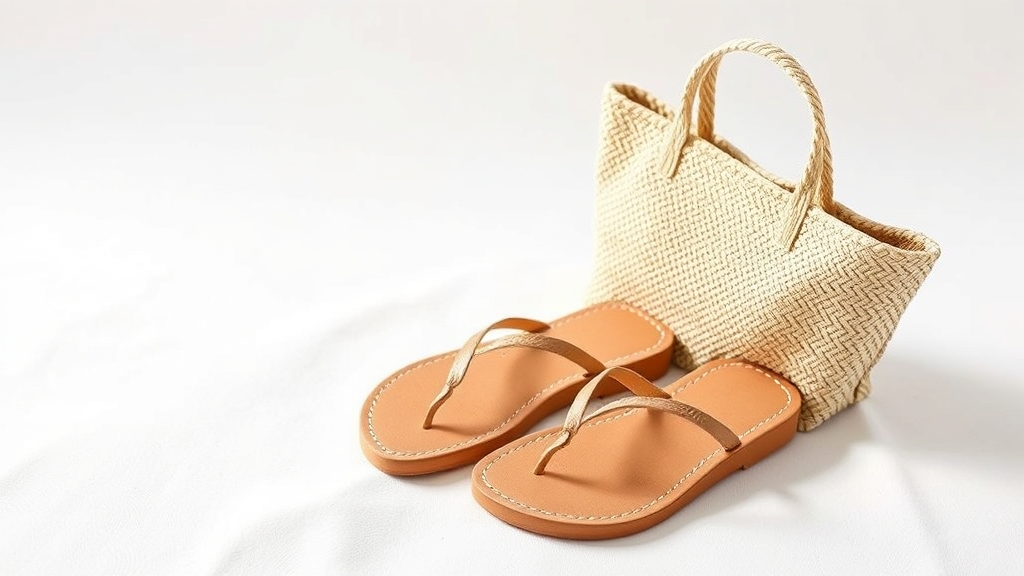 zrównoważone stylowe obuwie plażowe