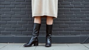 Sukienka sweterkowa Jakie buty? Sprawdź inspiracje modowe!