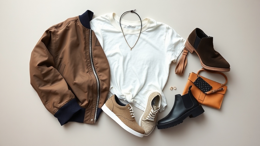 wszechstronne obuwie do bomber jacketów