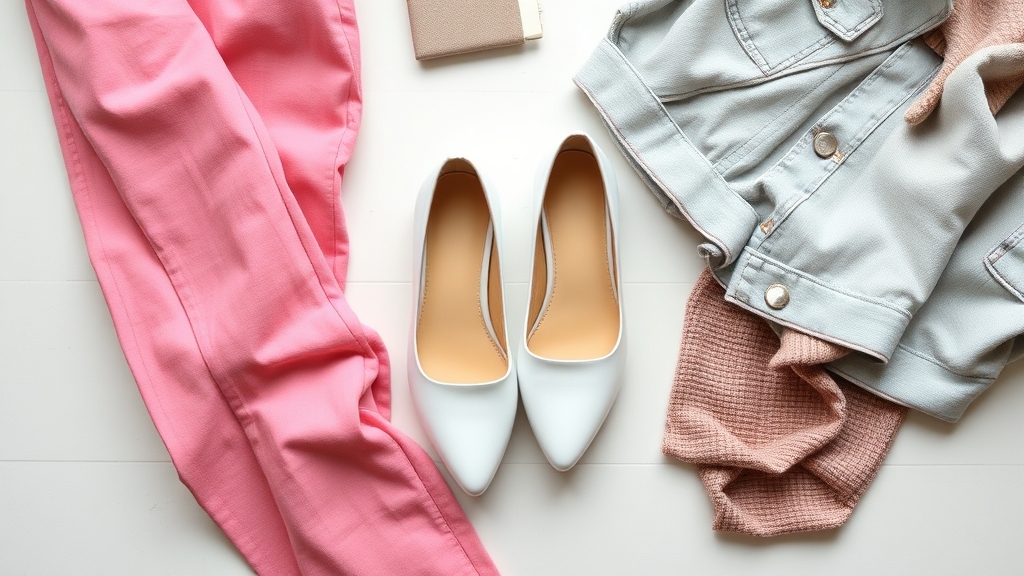 uniwersalne różowe spodnie stylizacja