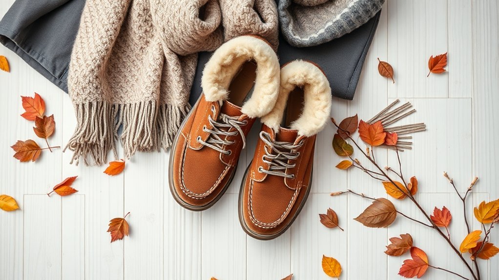 ciepłe wygodne stylowe obuwie zimowe