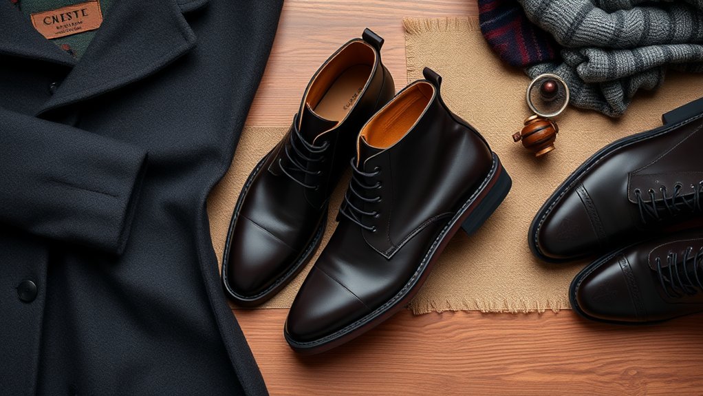 stylizacje zimowych butów eleganckich