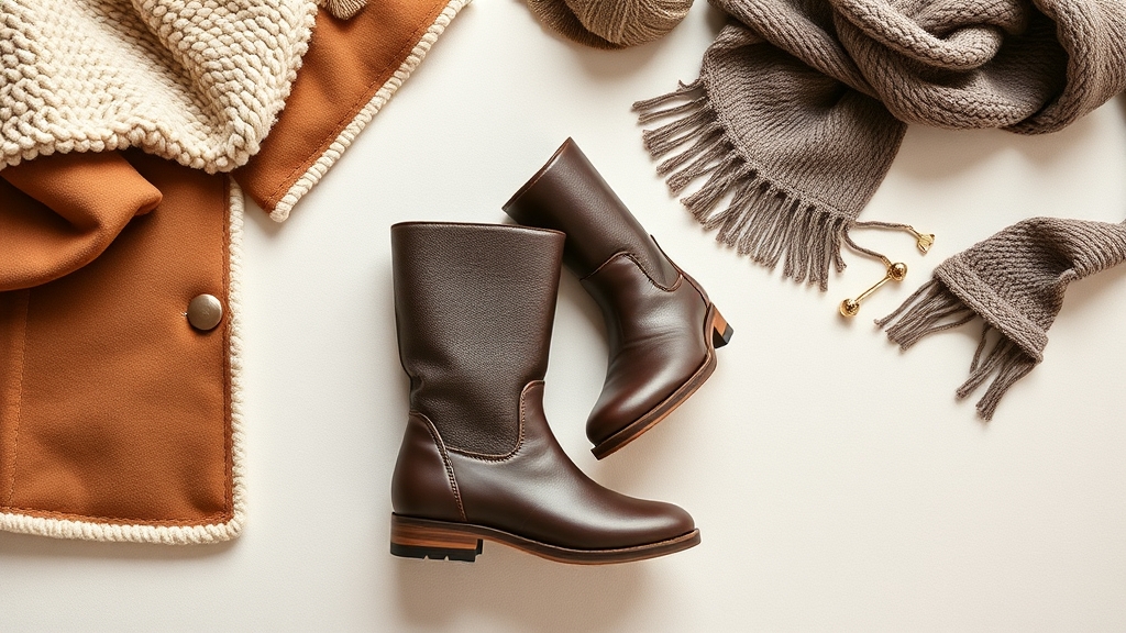 obuwie zimowe i owcza skóra